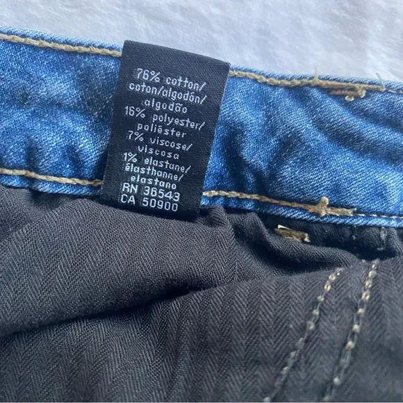 Calvin Klein Jeans Women’s 14 Blue Denim Medium Wash Slim Boyfriend Stretch - Picture 5 of 10